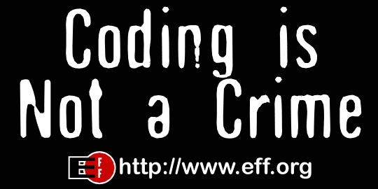 Coding is Not a Crime